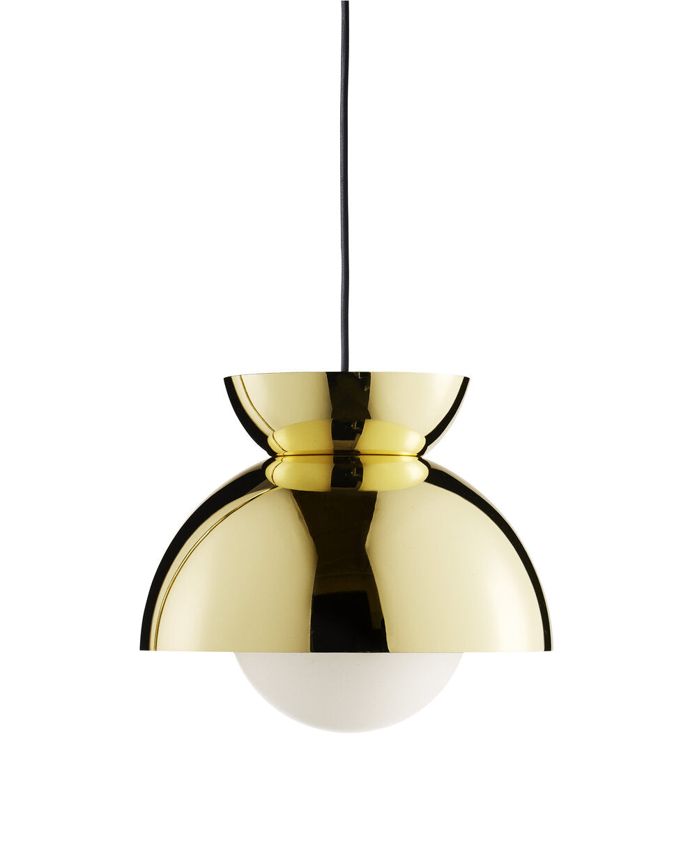 Butterfly pendel, Brass - Ø21 cm.